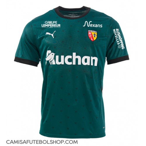 Camisa de time de futebol RC Lens Replicas 2º Equipamento 2024-25 Manga Curta